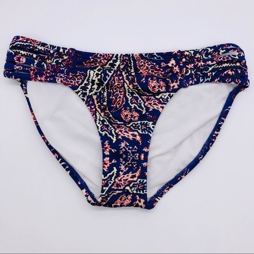 ATHLETA SWIM BOTTOMS SIZE XS-PURPLE/MAROON